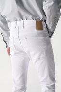 Foto de Pantalón vaquero blanco slim fit