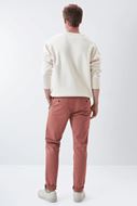 Foto de Pantalón chino S-Repel texturizado rosa Slim fit