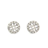 Foto de Pendientes de oro blanco y granates tsavorita 0,54ct