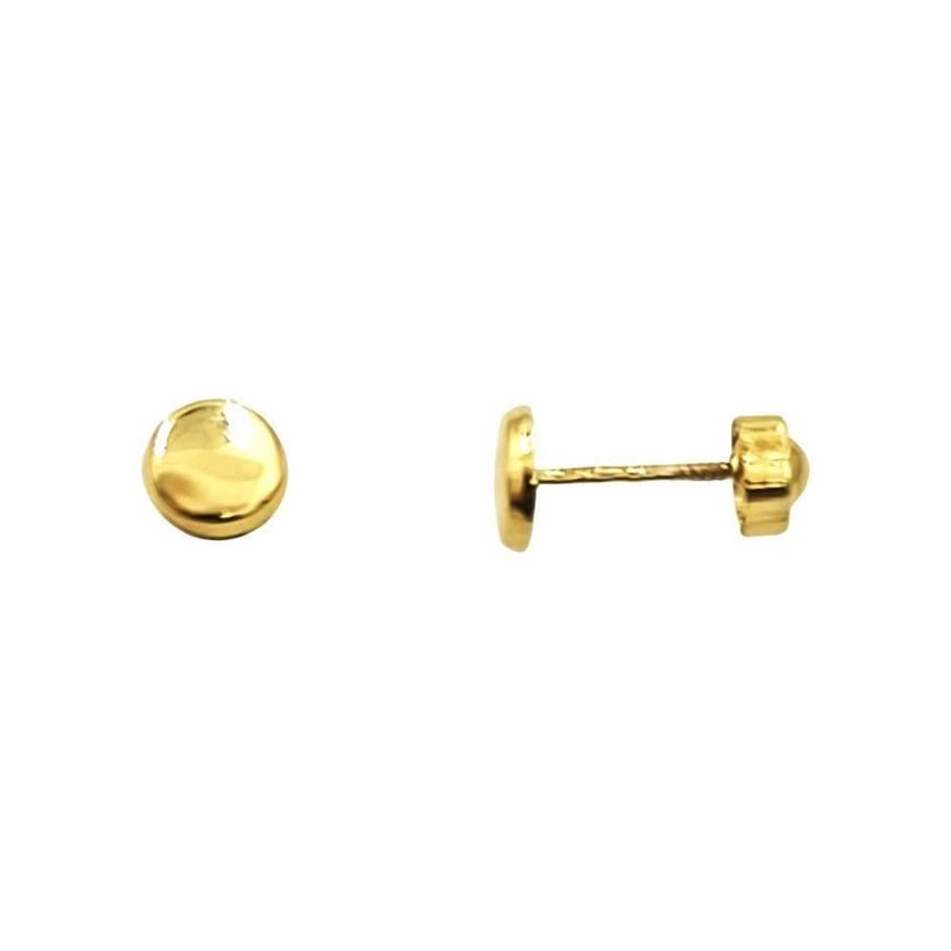 Foto de Pendientes botoncitos de bebé en oro amarillo 18kt