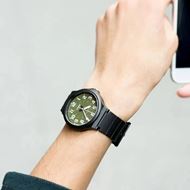 Picture of Reloj negro con esfera verde