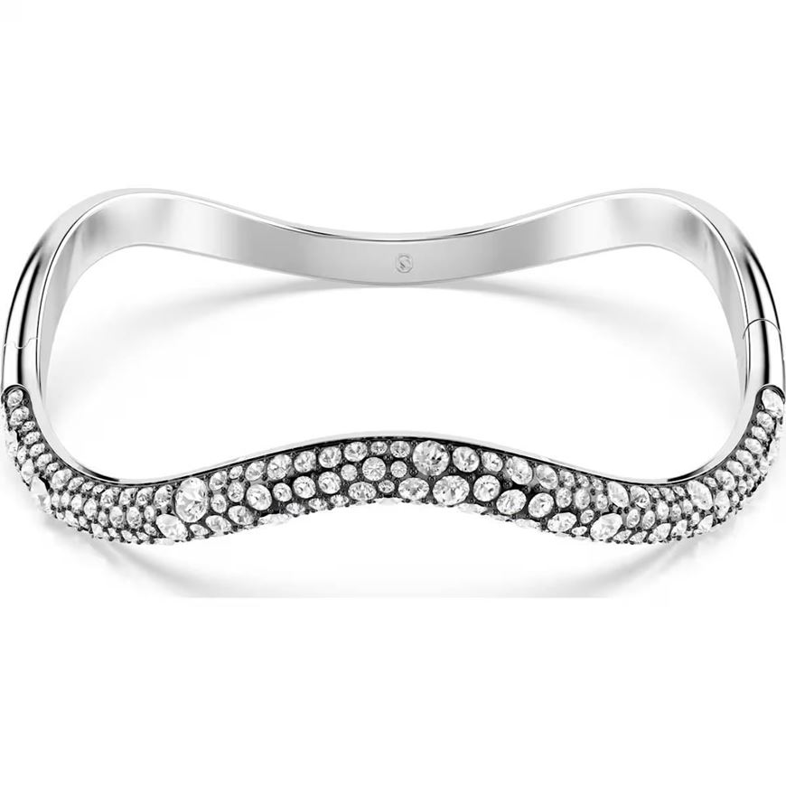 Foto de Brazalete Sublima, Talla redonda, Blanco, Baño de rodio Talla M