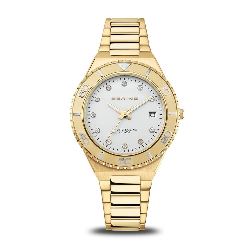 Foto de Reloj Classic oro pulido/cepillado esfera blanca 36mm