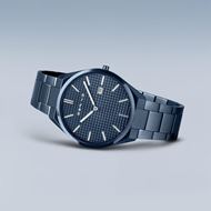 Foto de Reloj Bering ultraslim azul pulido 40mm