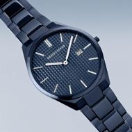 Picture of Reloj Bering ultraslim azul pulido 40mm