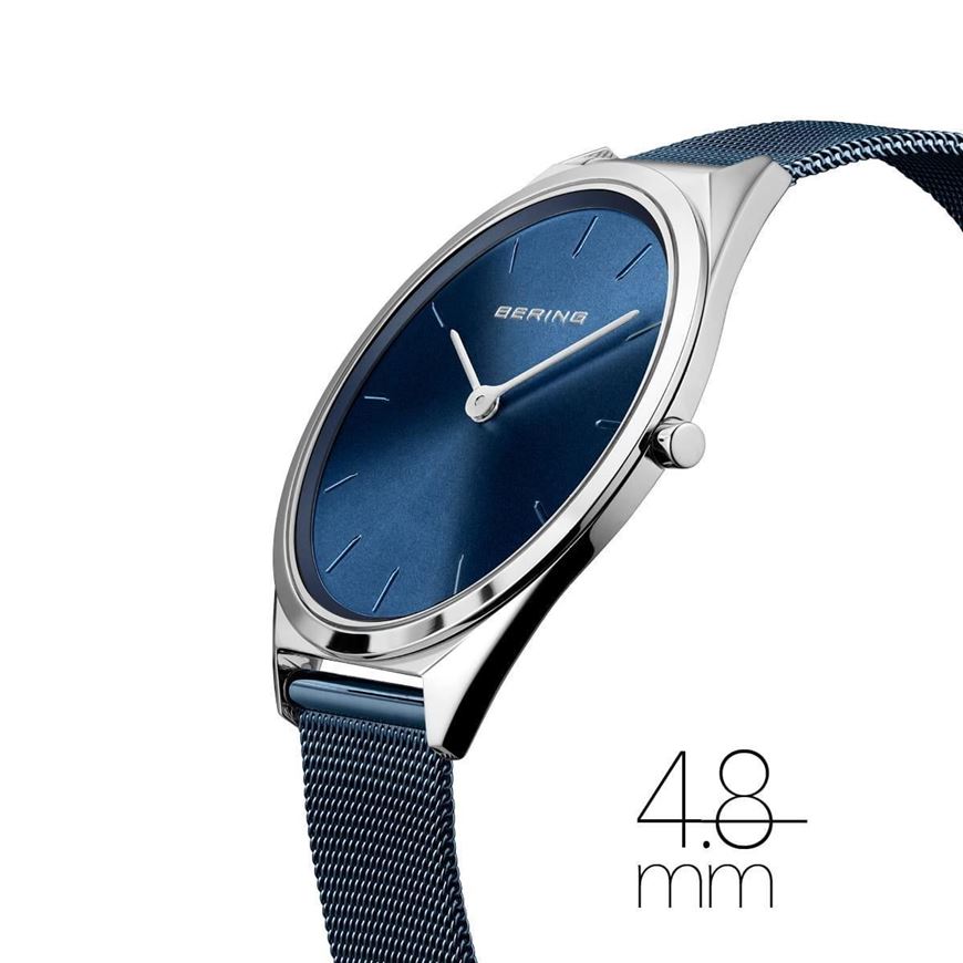 Foto de Reloj Bering ultraslim azul tornasolado 39mm