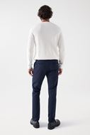 Foto de Pantalón chino slim fit S-Activ azul marino