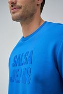 Foto de Sudadera con logo color azul