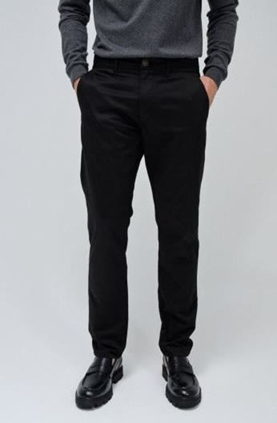 Foto de Pantalón chino slim fit S-Activ color negro