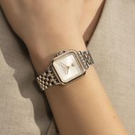 Picture of Reloj Olivia Burton Classic 28mm Grosvenor White & Two tone bracelet