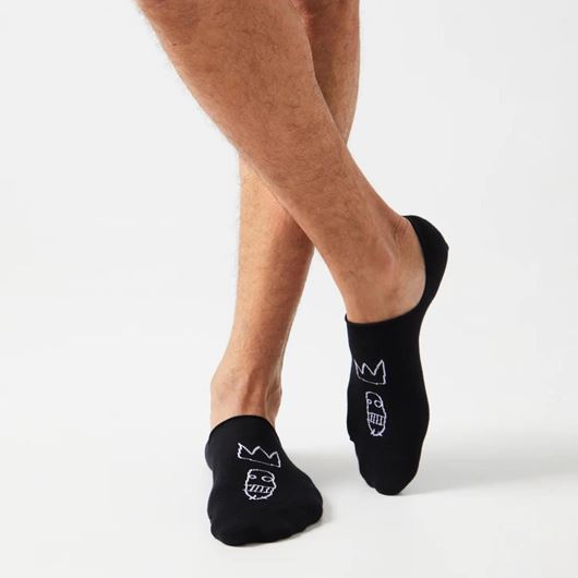 Foto de Calcetines Invisibles Basquiat Sugar Ray negro L
