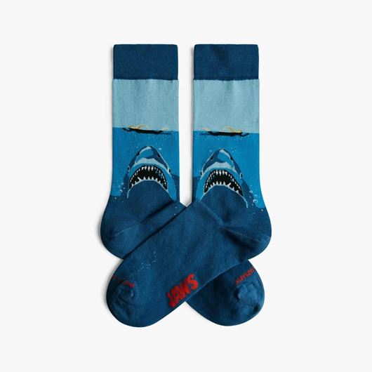 Foto de Calcetines Jaws Shark Attack azul L