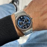 Picture of Reloj Vigoureux Chronode acero color plata y azul