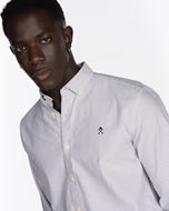 Picture of Camisa Mediterraneo rayas camel