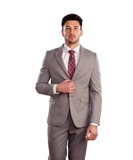 Picture of Traje vestir Slim fit gris medio