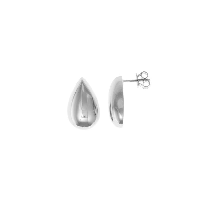 Picture of Pendientes Electra plata rodio pera