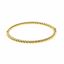 Foto de Pulsera Hoops plata chapado dorado gallonada