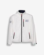 Foto de Chaqueta náutica forro polar interior en blanco roto