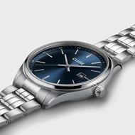 Foto de Reloj Anthéor de acero color plata y azul