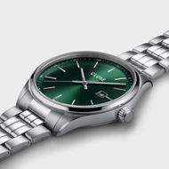 Foto de Reloj Anthéor de acero color plata y verde