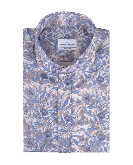 Foto de Camisa estampado floral azul