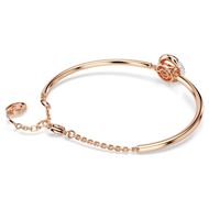 Foto de Brazalete Dextera Talla redonda, Blanco, Baño tono oro rosa