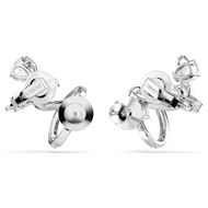 Picture of Pendiente ear cuff Hyperbola Tallas mixtas, Blanco, Baño de rodio