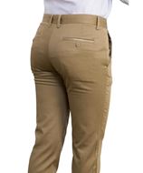 Picture of Pantalón chino vestir slim fit microestructura piedra