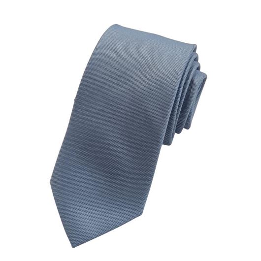 Foto de Corbata microfibra falso liso azul celeste