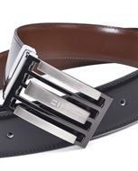 Picture of Cinturón clásico reversible camel-negro