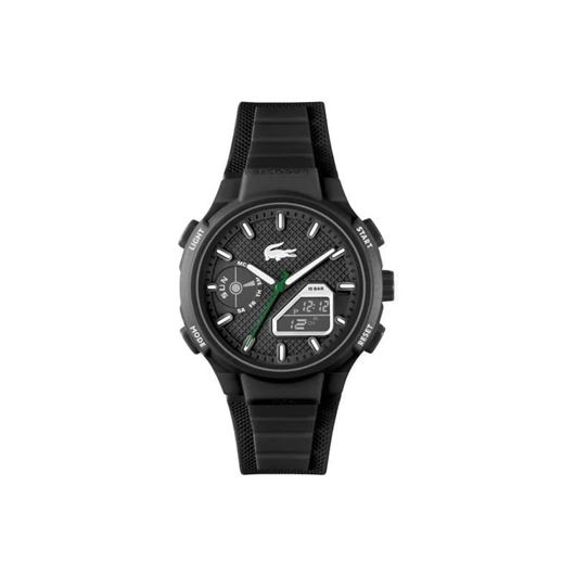 Foto de Reloj Lacoste multifunción correa de silicona negro