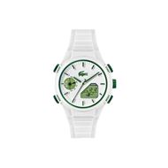 Foto de Reloj Lacoste multifunción correa de silicona blanco y verde