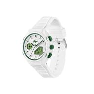 Foto de Reloj Lacoste multifunción correa de silicona blanco y verde