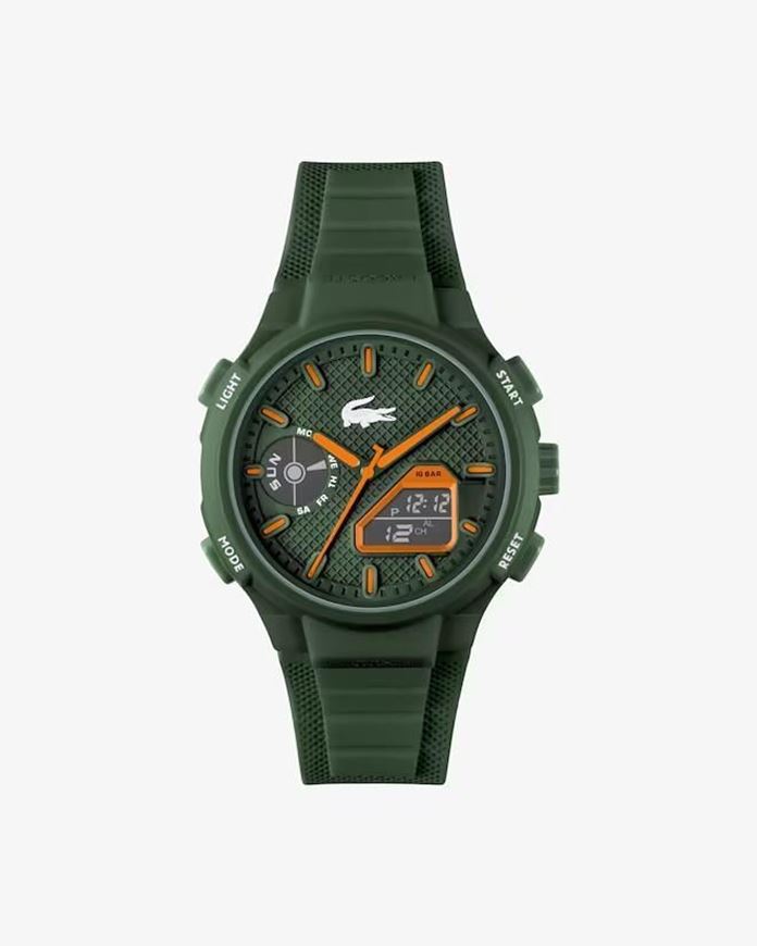 Foto de Reloj Lacsote LC33 Dual Display multifunción Silicona verde