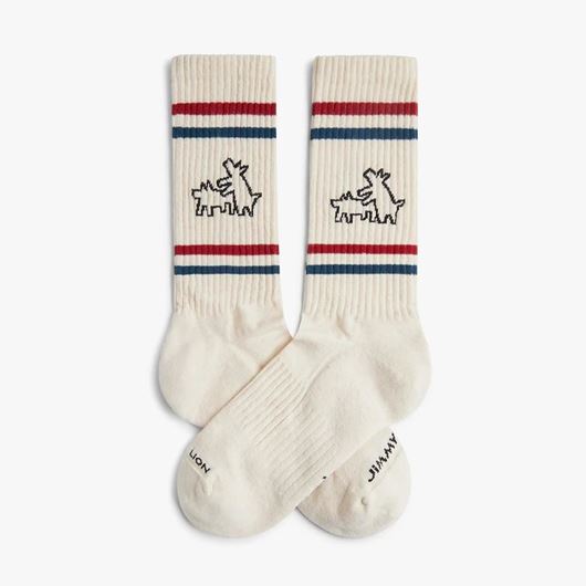 Foto de Calcetines Athletic Keith Haring Two Dogs L