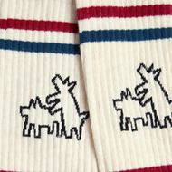 Foto de Calcetines Athletic Keith Haring Two Dogs L