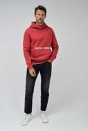 Foto de Sudadera French Terry con capucha roja