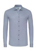 Foto de Camisa estampado micro lunares azules slim fit 