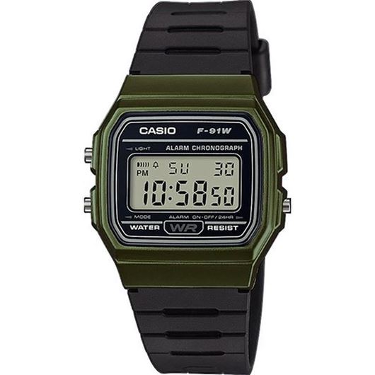 Foto de Reloj Casio Retro Vintage digital verde militar