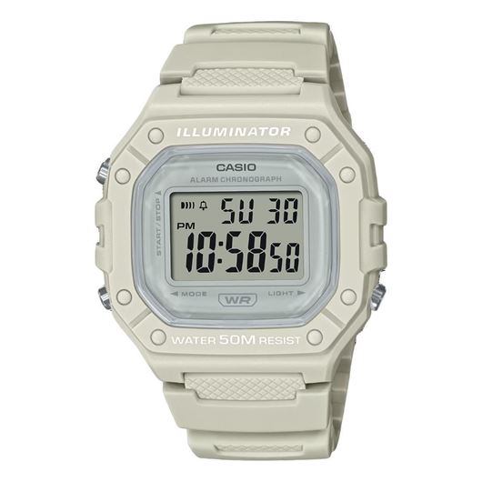 Foto de Reloj Casio digital blanco roto