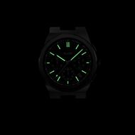 Foto de Reloj Cluse Vigoureux Chrono de silicona color verde y plateado