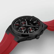 Foto de Reloj Cluse Vigoureux Chrono de silicona color rojo y negro