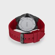 Foto de Reloj Cluse Vigoureux Chrono de silicona color rojo y negro