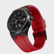 Foto de Reloj Cluse Vigoureux Chrono de silicona color rojo y negro