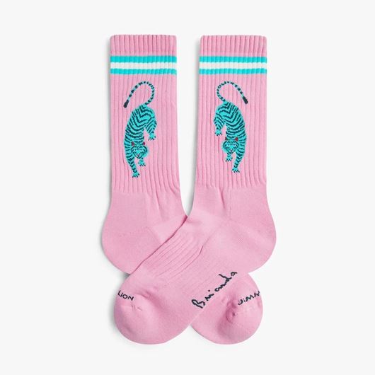 Picture of Calcetines Athletic Brianda Tiger Pink M