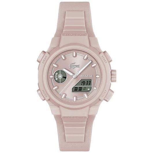Foto de Reloj Lacoste LC33 Dual Display multifunción Silicona rosa empolvado