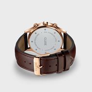 Foto de Reloj Anthéor Multifunction Watch Leather Blue, Rose Gold Colour
