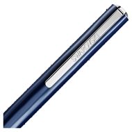 Foto de Bolígrafo Crystal Shimmer Glide, Azul, Lacado azul, cromado