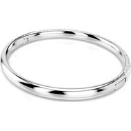 Foto de Brazalete Meteora, Pavé nieve, Blanco, Baño de rodio Talla S