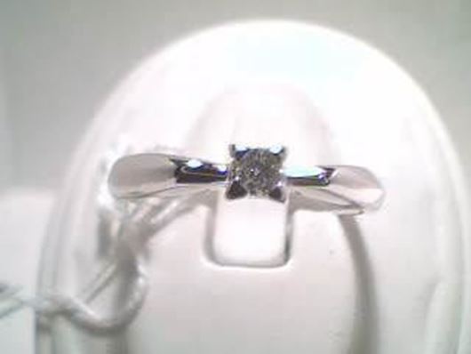 Foto de ANILLO ORO BLANCO 18 KTES CON DIAMANTE 0,08 CTS
